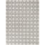Tapis Pietro crème/gris à motif scandinave à carreaux-1895792391