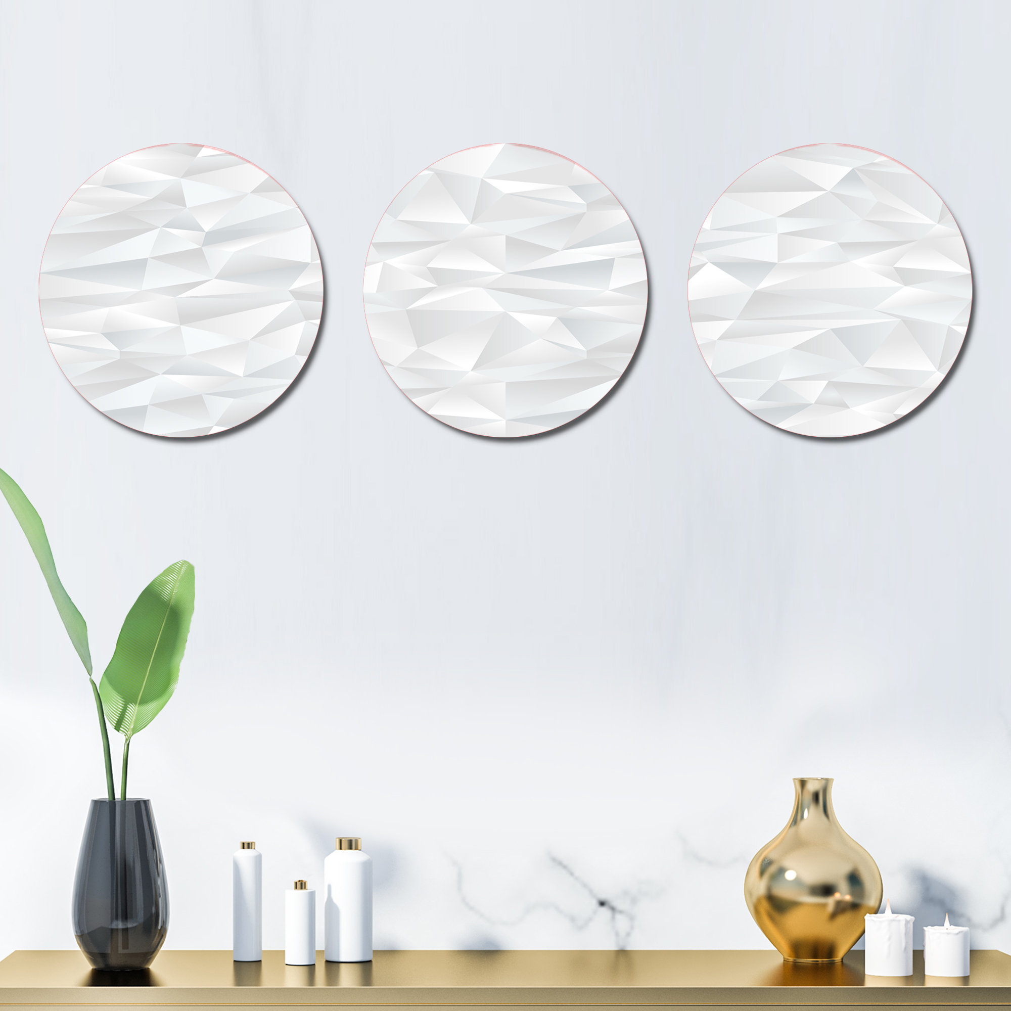 East Urban Home 3 Piece Modern Wall Decor Set | Wayfair