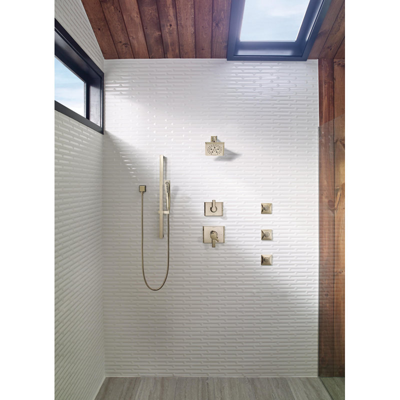 Pivotal® Shower Faucet with H2Okinetic® Technology, Polished Nickel