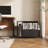 Mobile Storage Cabinet With Wheels, Modern Rolling Storage Unit With 2 Open Shelves And 1 Drawer, Compact Wooden Side Cabinet For Living Room Or Bedroom
