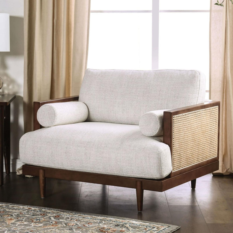 Chaise Mid-Century moderne, Noyer