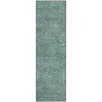 Premium Machine Washable Barry AMF1227 Geometric Rug