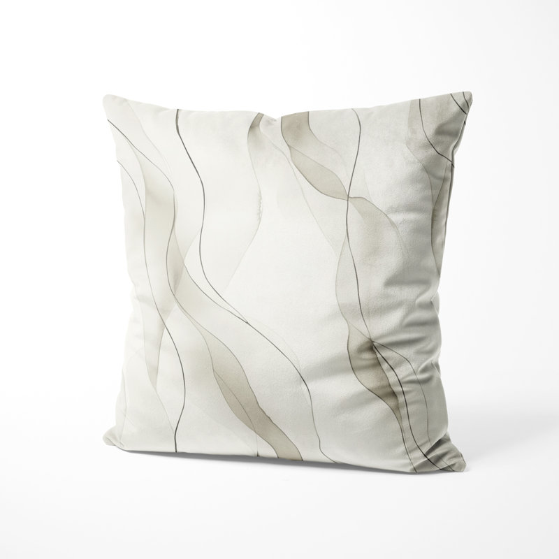 Coussin décoratif abstrait Abstract, H 18 po x l 18 po