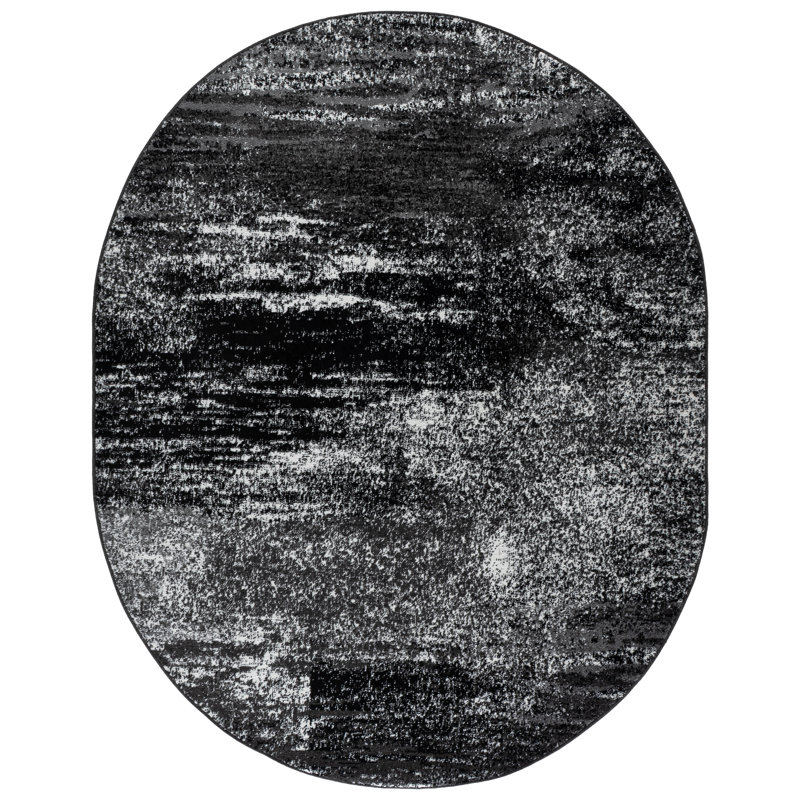 Tapis abstrait Gicelle Performance, Ovale 6 pi x 8 pi