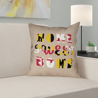 Coussin Katelyn Smith Home Sweet Maryland