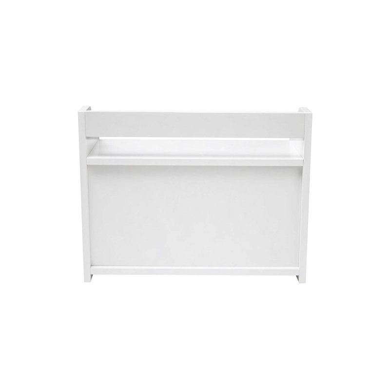 Wood Food Storage Container, White