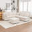 Wilroy 6-Piece Modular Corner Sectional With Storage Ottoman-1070379843