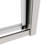 1/4" Tempered Glass Shower Door, 56 - 60" X 71", Finish, Pivot Swing, Left & Right Universal, Easy Setup, Magnetic Closure, Leakage , Universal And Right, Installation, Shutoff-122074039