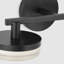 Sean Lavin Khan Bathroom Bedroom Wall Fixture With Silk Screen White Inside Clear Outside Shade-1759138740-1759138760-1759138761