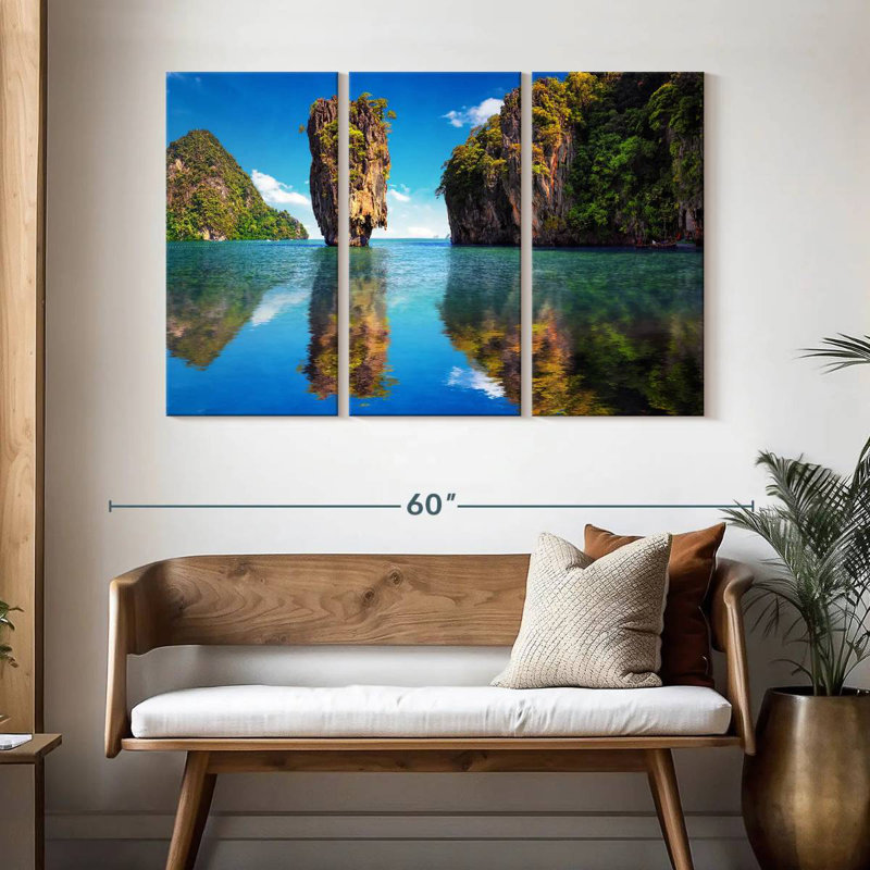 Gillard Phuket Rock Formations, 32" H x 50" W