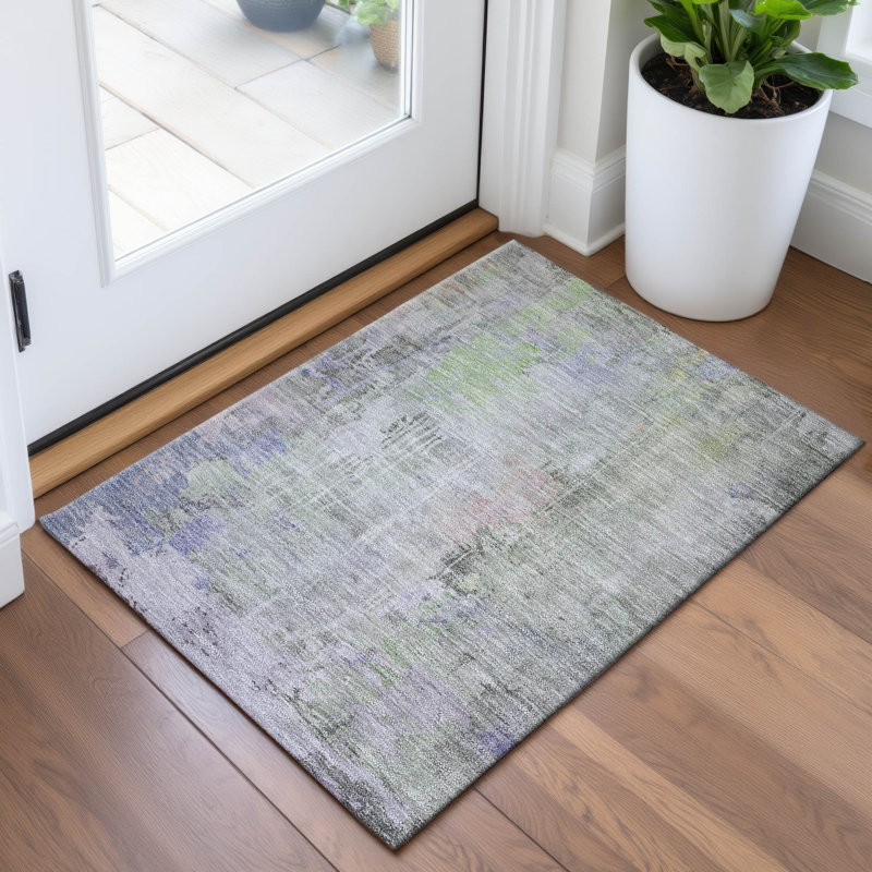 Tapis de qualité supérieure lavable à la machine Kelton AMF1233, Rectangle 1 pi 8 po x 2 pi 6 po