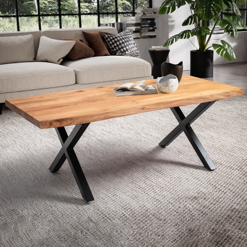 Graton Cross Legs Coffee Table