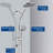 Complete Shower System with Handheld Shower-100081436