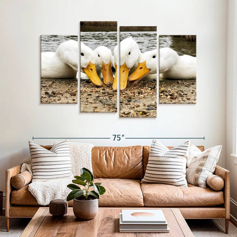 Pekin Ducks de Brampt, H 42 po x l 68 po