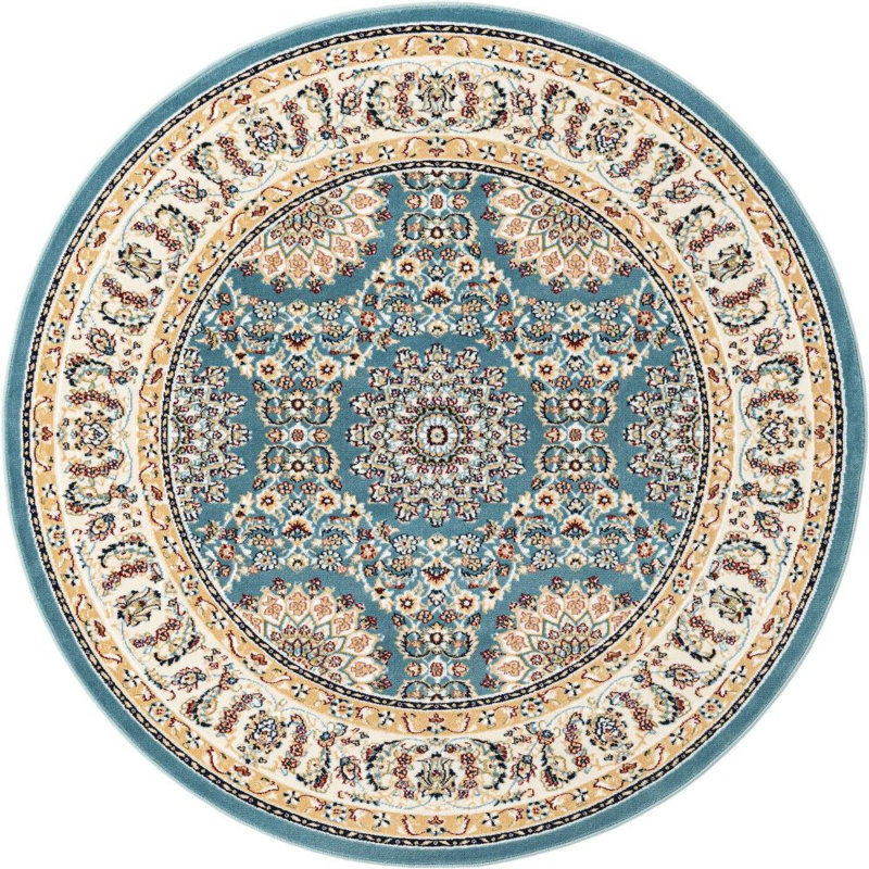 Tapis traditionnel Kelayeh couleur indigo