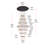Steveson 7 - Light Dimmable LED Tiered Chandelier-423729313-467796603