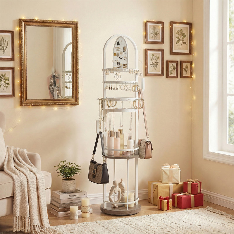 Freestanding Jewelry Armoire