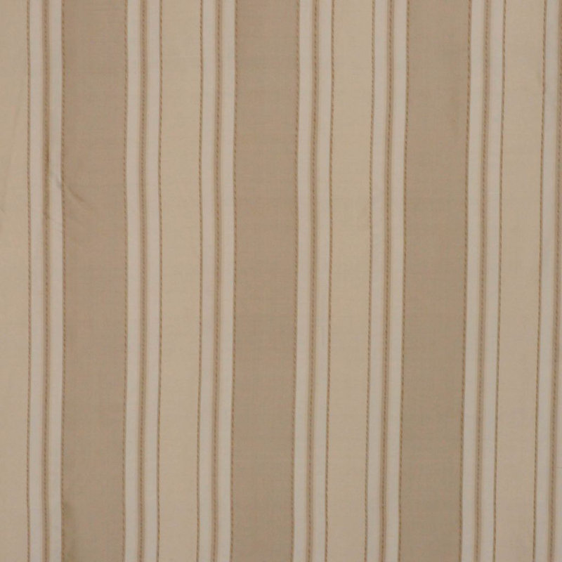 Tissu rayé Allure, Brun clair