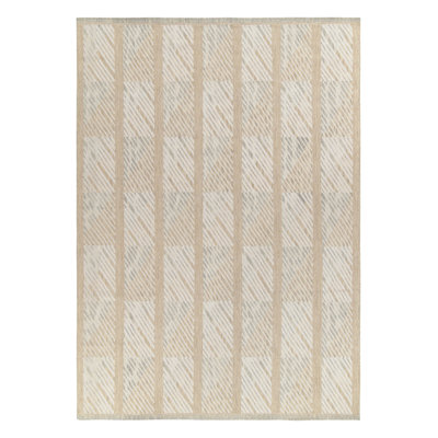 Scandinavian Wool Geometric Area Rug