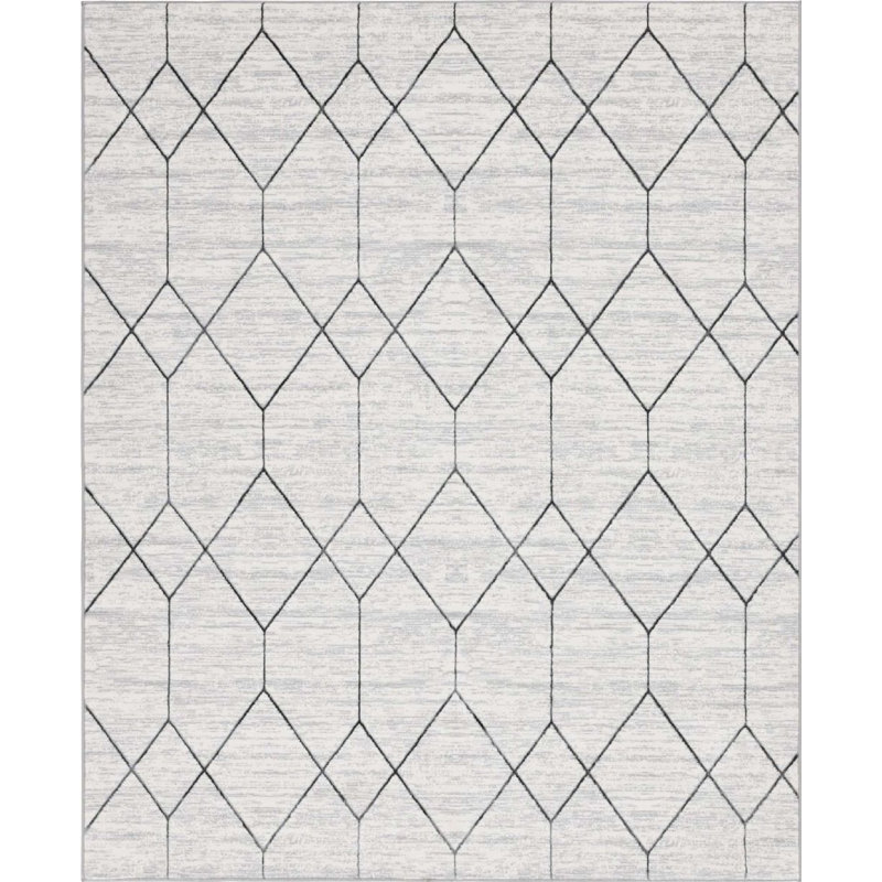 Clidy Abstract Indoor Rug, Rectangle 8' x 10'