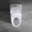 Siège de toilette électrique bidet intelligent pour toilettes allongées avec siège chauffant, veilleuse, télécommande