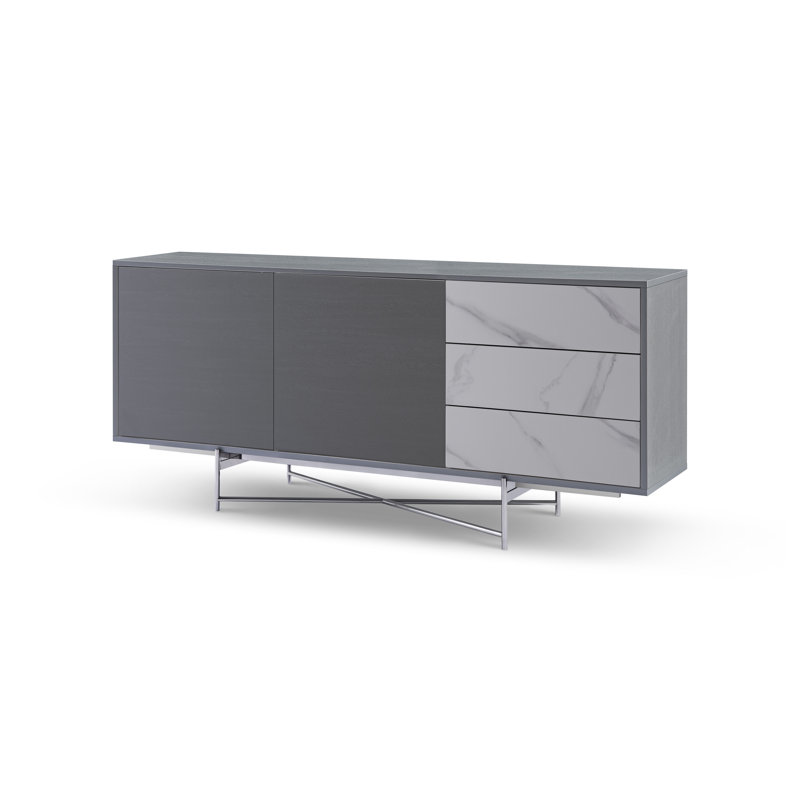 Ava-Mae 179.9cm Sideboard, Grey