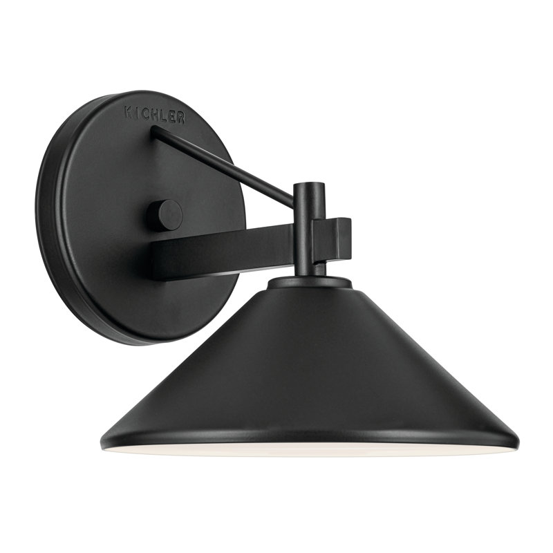 Zalia Aluminum Wall Light, 7.5" H x 8" W x 9.25" D