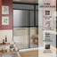 Porte de douche sans cadre 60X72