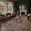 Tapis rouge / brun Rhys-499523867-499523870