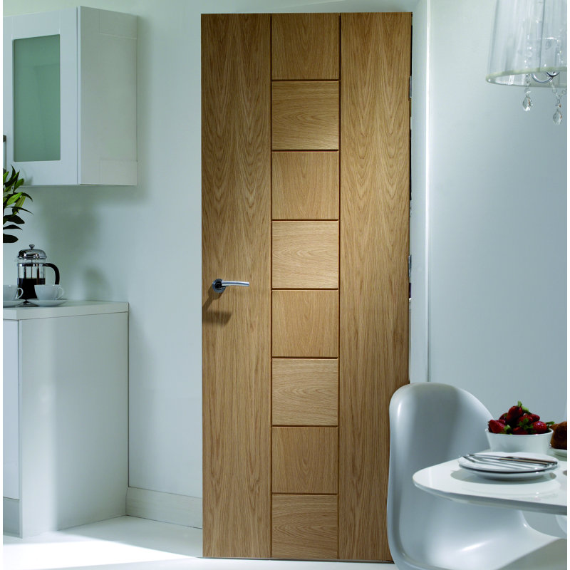 Internal Oak Messina, 2040mm H x 726mm W x 40mm D