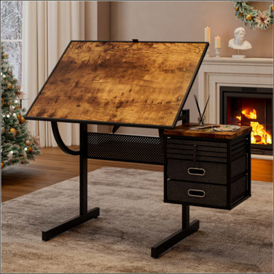 1500 Pieces Jigsaw Puzzle Metal Table Board For Adults Gift With 4 Trays And 2 Storage Drawers by Latitude Run