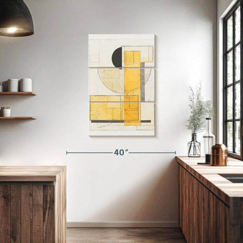 Mapping Bauhaus V, 38" H x 24" W