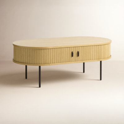 Iris 47" Oak Coffee Table