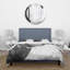 Portrait monochrome de Buffalo III - ensemble de housse de couette Farmhouse - microfibre de polyester-66388374