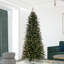 Vickerman Artificial Slim Douglas Fir Christmas Tree-1159834037