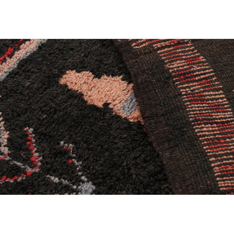 One-of-a-Kind 3'11”x10'4” Hand Knotted Area Rug