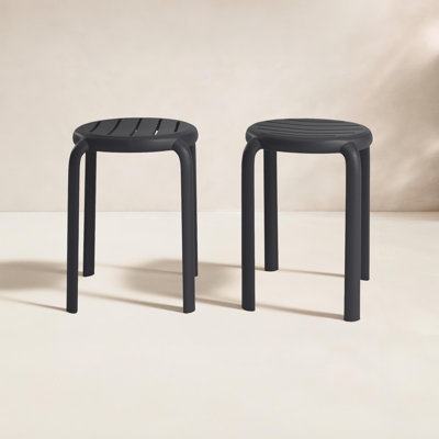 Aragons Stackable Patio Side Chair