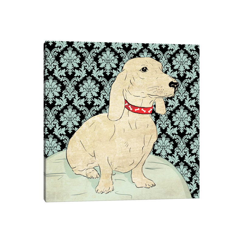 Reggie by Allison Pearce - Wrapped Canvas Painting, 45.72 cm H x 45.72 cm W x 3.175 cm D