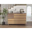 55" Buffet Sideboard Cabinet With Storage-122642946