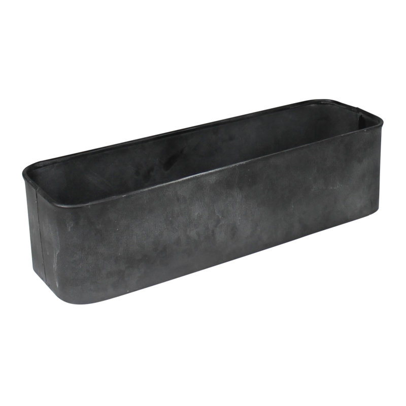 Rafferty Metal Planter Box, 5" H x 15" W x 4.5" D