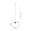 Iyanna 1 - Light Black Kitchen Island Pendant-2094872525-2094872527