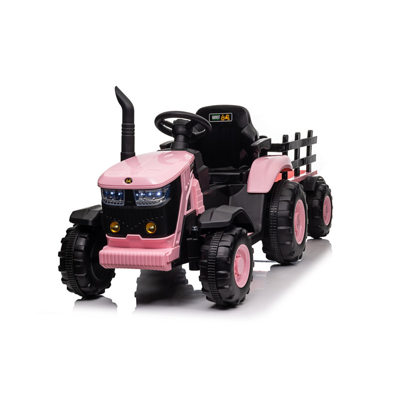 ZACOO Battery Powered Ride On, Pink