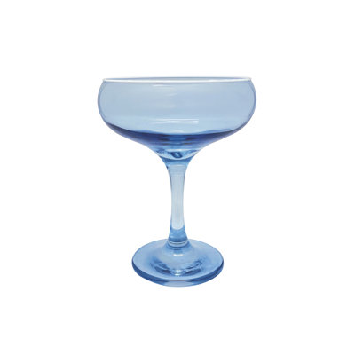 Fine Line Clear with White Rim Coupe Set of 4