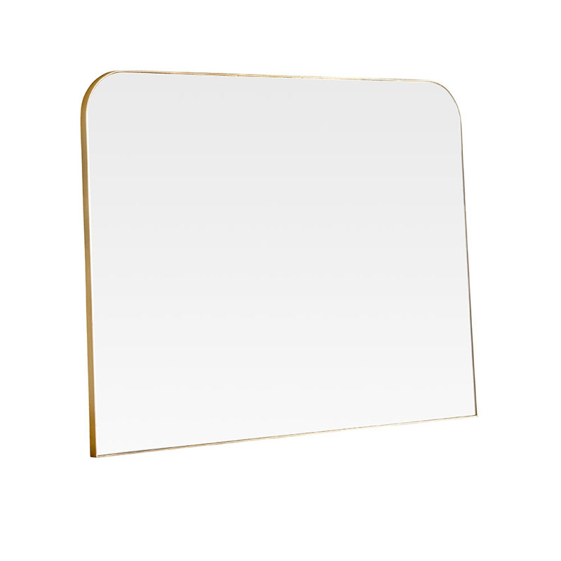 Aahyan Wood Flat Wall Mirror
