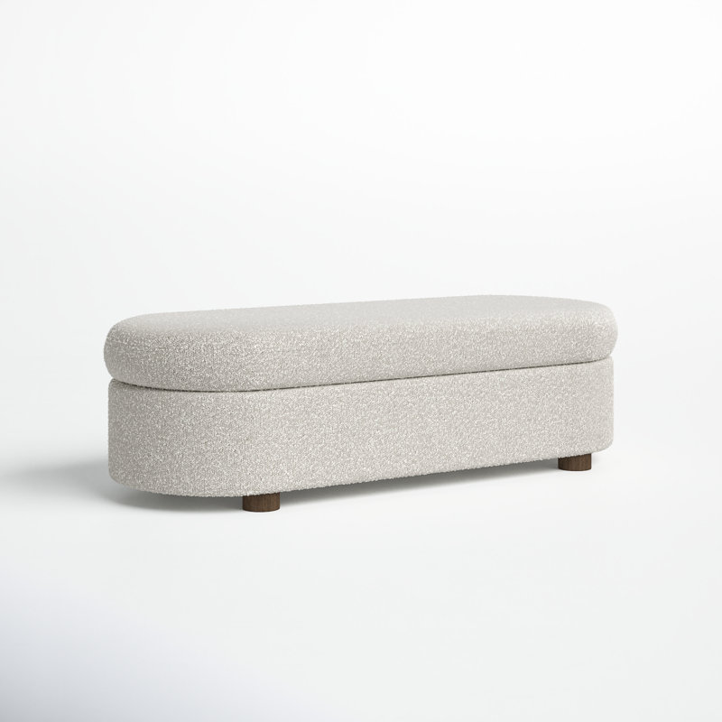 Rihan Upholstered Flip Top Storage Bench