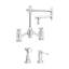 Towson Bridge Faucet - 12" Articulated Spout-795599943