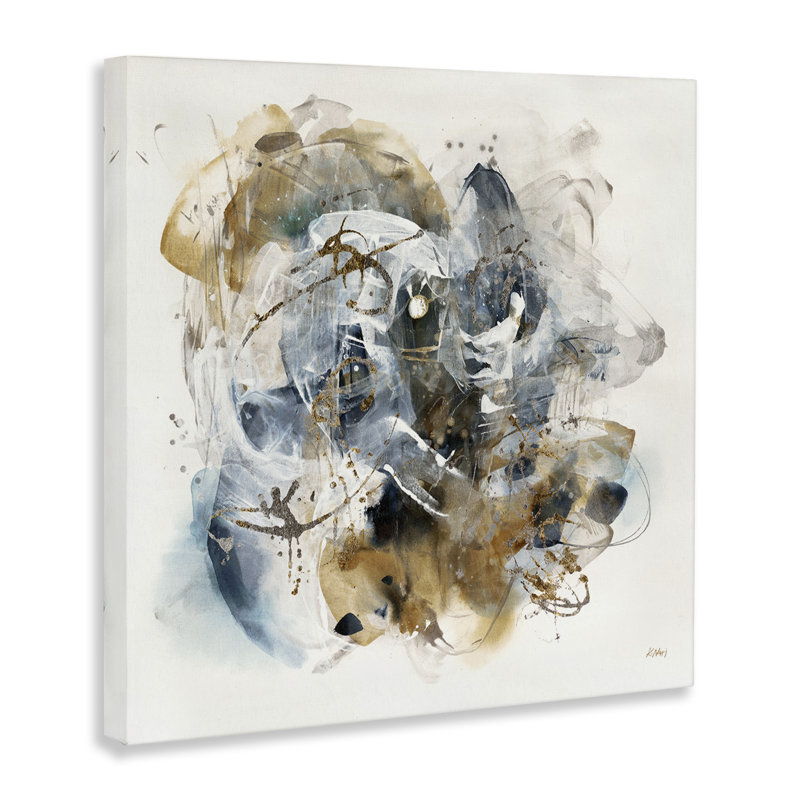 «Southwestern Paint Splatter», art mural par K. Nari, H 36 po x l 36 po x P 1,5 po
