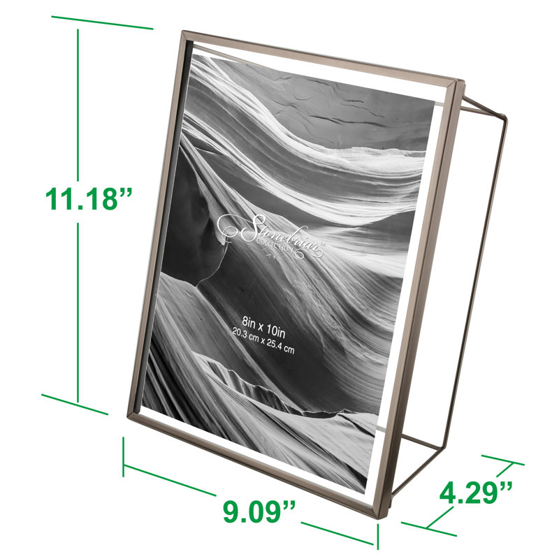 Cadre photo Tamako, 8" x 10", gris