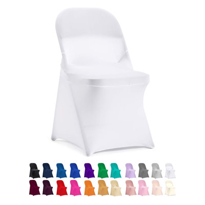 Stretch Spandex Housse de protection pour chaise pliante 30 pièces