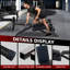 Fauteuil de remise en forme multifonctionnel, banc de musculation réglable pour l'entraînement complet du corps, banc de musculation avec pliage rapide pour la gymnastique à domicile